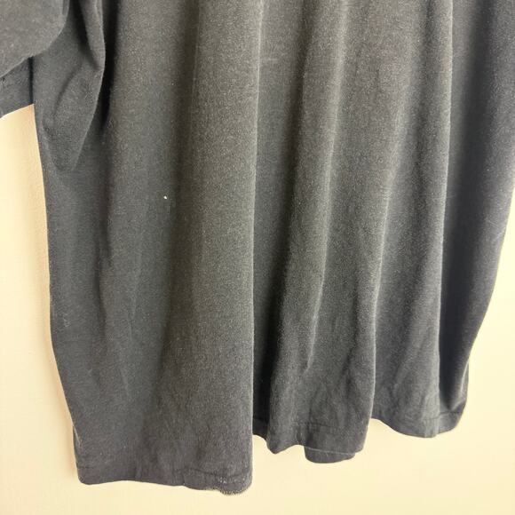 Vintage Unisex Adult Cotton L.A. Embossed Zebra Black T-Shirt One Size Fits All - Picture 12 of 14